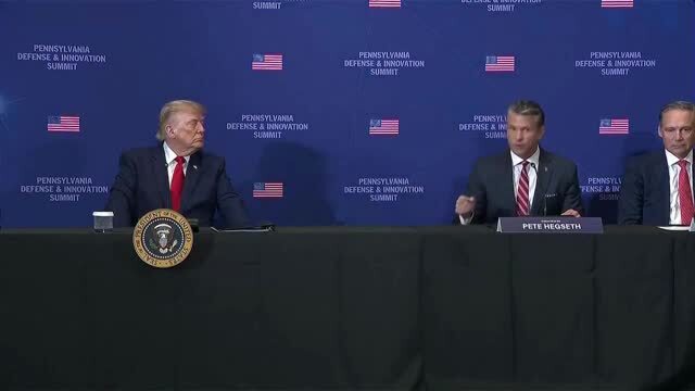 Sec. Hegseth to Trump: Thank God We Have a Different President, Who Rebuilt the Military Once, and Is Doing It Again
