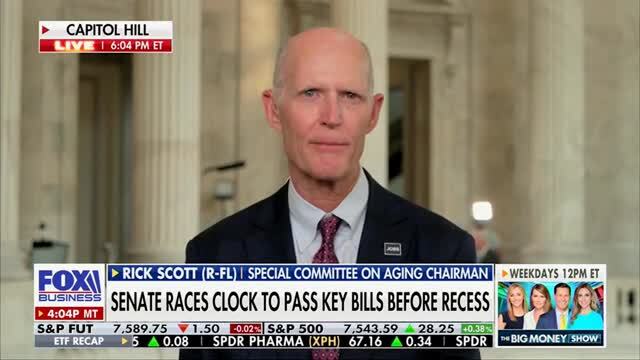 Rick Scott: Dems Vote Against the National Defense Authorization Act, They Vote Against the U.S. Military