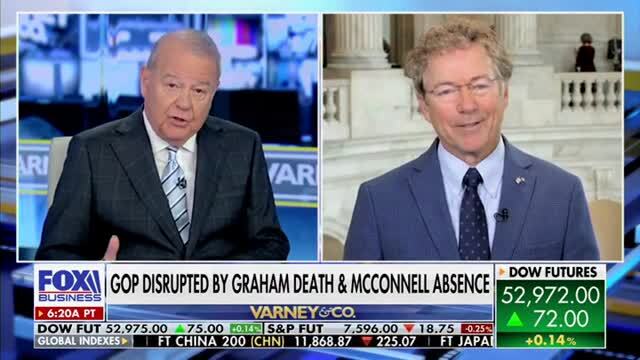 Rand Paul: We Have 25% Inflation Over the Last Five Years