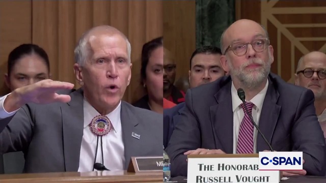 Sen. Tillis to OMB Dir. Vought: ‘I Like the Idea of DOGE, What I Don’t Like Is the Idea of DOGE Sh*t That We’re Picking Up Because People Did It Wrong!’