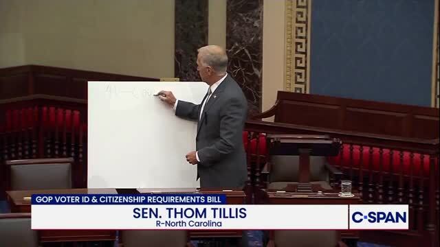 Sen. Thom Tillis: The SAVE Act Needed to Happen Two Years Ago