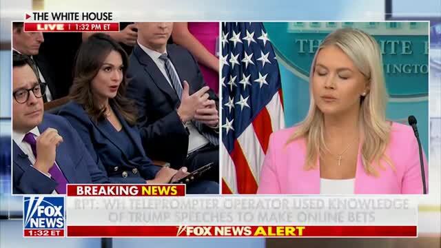 Karoline Leavitt: I Think Pres. Trump Would Agree with J.D. Vance That Foreign Countries Are Trying to Persuade American Public Opinion