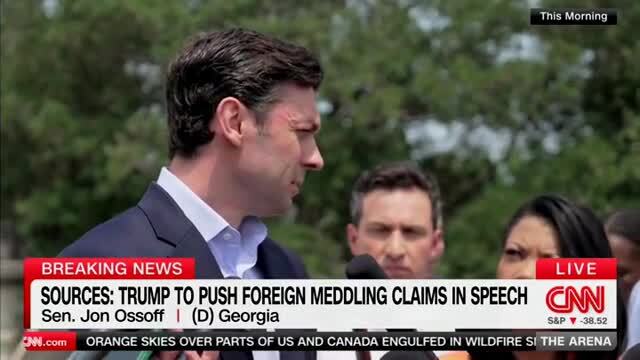 Sen. Ossoff: Trump, ‘the World‘s Most Famous Sore Loser,’ Will Deliver a ‘Primetime Presidential Sour Grapes Address’ Tonight