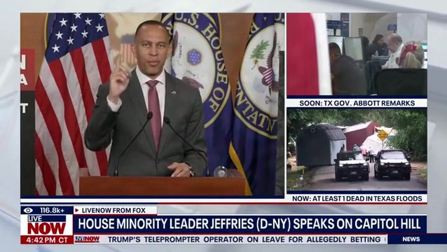 Hakeem Jeffries: ‘Donald Trump Lost the 2020 Presidential Election’; ‘He Actually Needs To Be Checked Out’