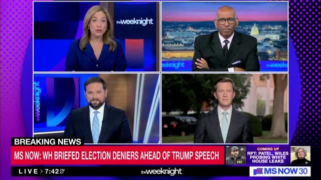 MS NOW: One of the Activists on the W.H. Briefing Tells Their Supporters in Pennsylvania, the Material They We’re Briefed on Are Public