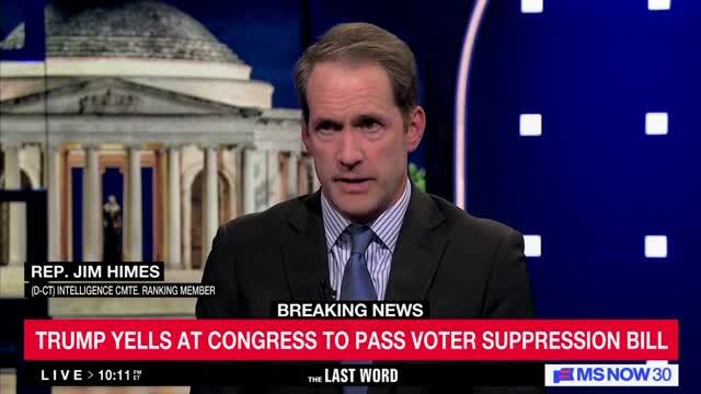 Jim Himes: Pres. Trump ‘Lied to the American Public,’ Nothing in the Intel that the President Declassified Substantiates What’s He’s Saying