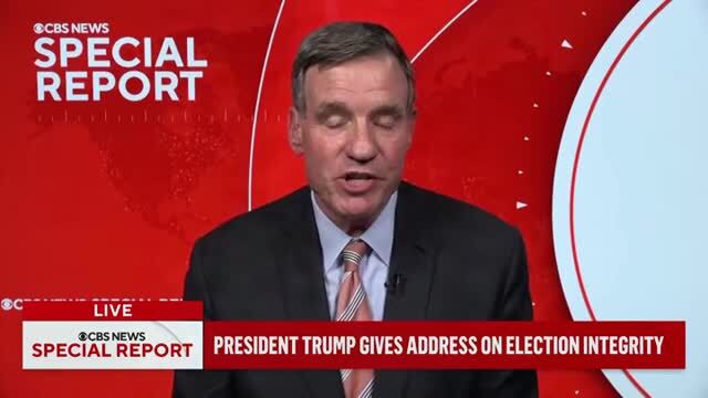 Mark Warner: Trump’s Claims of China’s Election Interference ‘Took Place During Donald Trump’s Administration’