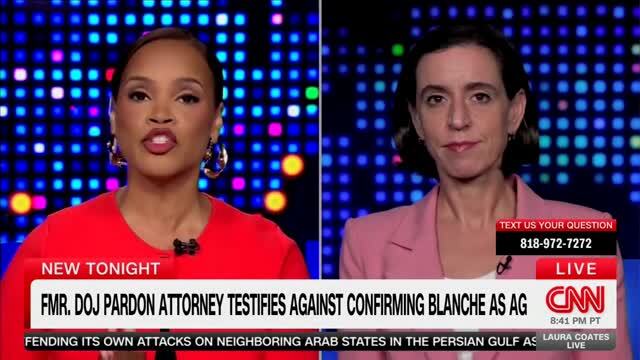 Liz Oyer: It’s ‘Very Scary’ to Testify Against Todd Blanche But I Felt the Obligation to ‘Sound the Alarm’