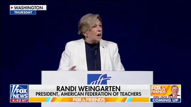 Randi Weingarten Slams Trump at the AFT Convetion: ‘The Barbarians Aren’t at the Gate, They’re Inside!’