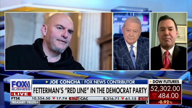 Concha: I Can Definitely See John Fetterman Becoming an Independent