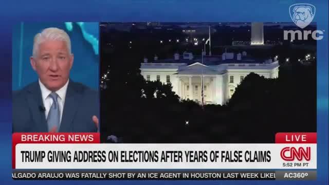 CNN’s John King Announces CNN Is Refusing To Air Trump’s Address to the Nation Live