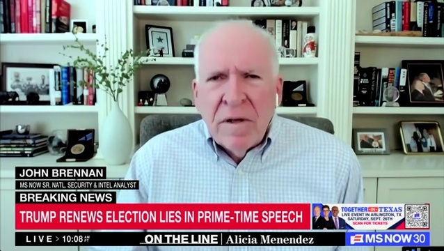 Brennan Urges GOP to Stand Up to Trump’s Obsession with the 2020 Election: ‘Where Is the Backbone?’
