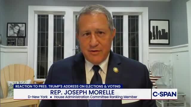 Rep. Morelle on Midterms: Trump Is Trying to Sew Confusion So That He Can Use ‘Extraordinary Powers’ to Take the Vote Away from the American People