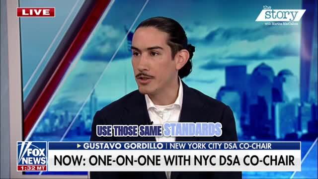 Fox News: War on Success, DSA Co-Chair Gordillo Says There’s No Such Thing as a Constitutional Right to ‘Double Digit Returns’ on Investment