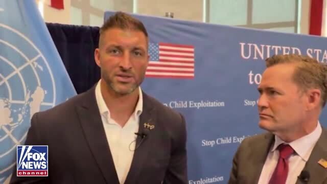 Tim Tebow Issued a Warning to Parents After Joining Amb. Mike Waltz on Combating Child Exploitation: ‘It’s Happening in Their Backyard’