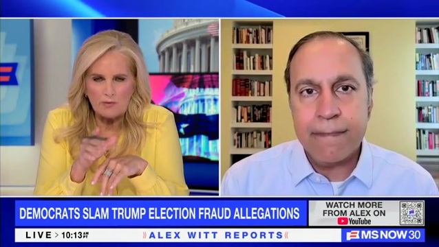Krishnamoorti on Fair and Secure Elections: We Should Anticipate That Trump and His Loyalists Will Do Whatever to Meddle