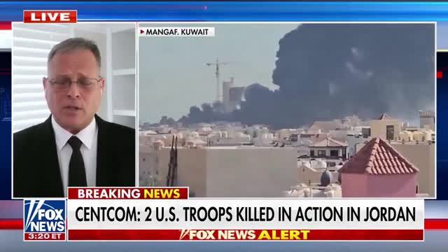 Ret. U.S. Marine Jernigan Says Iran Is Trying to ‘Widen the War’ After Deadly Strikes in Jordan That Killed Two U.S. Service Members