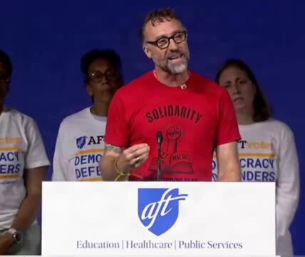 Calif. Federation of Teachers President: ‘We Need To Be in the Streets’ to ‘Fight Back Against This Fascist Regime’