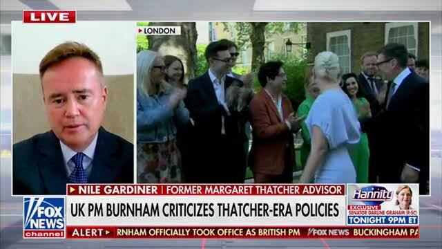 Nile Gardiner: ‘I Fear for the Future of Britain with Andy Burnham as PM’
