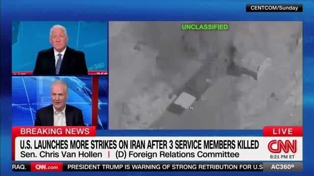 Van Hollen Says He Will Not Vote for One Penny for ‘Illegal, Senseless’ Iran War