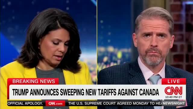 Scott Jennings Says New Tariffs Are in Response to Canada Unfairly Singling out U.S. Products in Response to Trump Tariffs