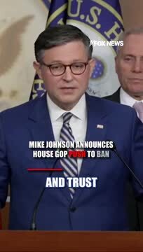 Speaker Johnson Announces the ‘Stop Insider Trading Act’ to Ban Members of Congress from Purchasing Individual Stocks: It’s a Logical Thing to Do