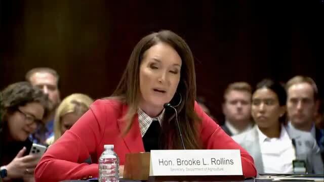 Agriculture Sec. Brooke Rollins: ‘Farmers Want to Farm for Their Products Not for a Government Check’
