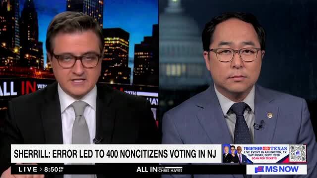 Andy Kim on Non-Citizens Voting in NJ: ‘It Needs Fixing But It’s Not a Widespread Systemic Problem’ that Trump Is Pushing