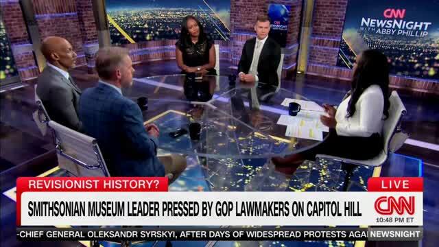 Abby Phillip Says that Trump Admin. May Be Correct in Criticizing the Smithsonian’s Inclination to Focus on Slavery