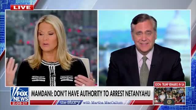 Turley: Mamdani Pretending He Had the Authority to Arrest Netanyahu Is ‘Like Watching Some Kid Play Dress-Up in the Oversized Clothing of His Parents’