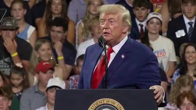 Trump: ‘Inflation Dropped by the Largest Amount in More than Six Years’; ‘We’re Running the Country Properly’