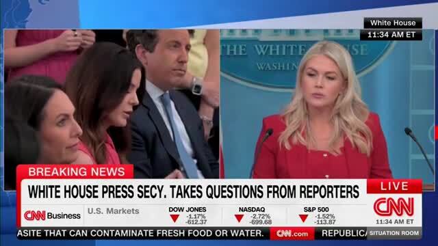 Press. Sec. Leavitt: Unfortunately, We Don’t Have Many ‘Left-of-Center Democrats’ Left in That Party