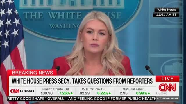 Press. Sec. Leavitt: The Backlash Sophie Cunningham Is Receiving for Saying Men Shouldn’t Play in Women’s Sports Is ‘Astonishing’