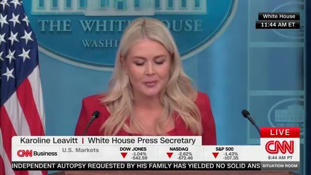 Karoline Leavitt: Pres. Trump’s Patience with John Thune Regarding Passing the SAVE Act ‘Is Running Out’