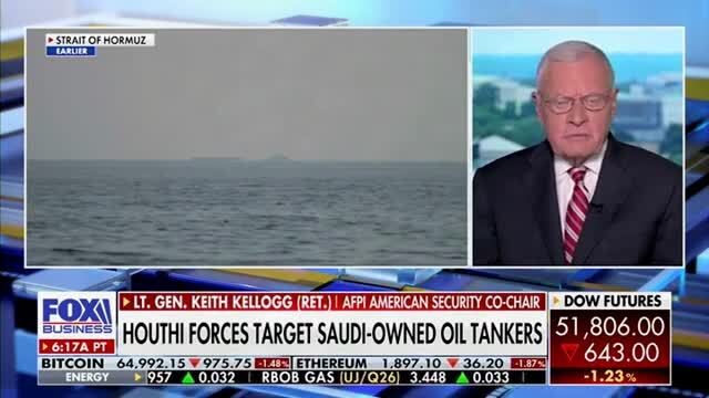 Keith Kellogg: Pres. Trump Is on His Way to Finish the Iranians Off