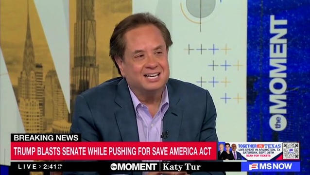George Conway: At Least Trump Was ‘Passing as a President’ in His First Term, Now He Doesn’t Know What He’s Doing