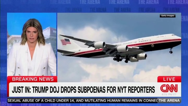 CNN: Trump DoJ Drops Subpoenas for NYT Reporters