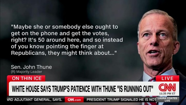 John Thune Suggests the White House Ought to ‘Get on the Phone’ to Secure Votes for the SAVE Act
