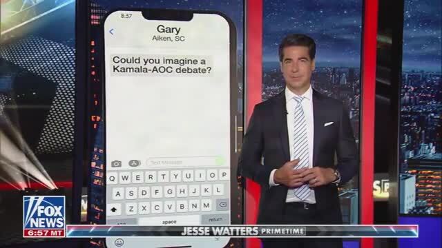 Watters Says ‘Sure, I’ll Move to Paris’ if AOC Wins