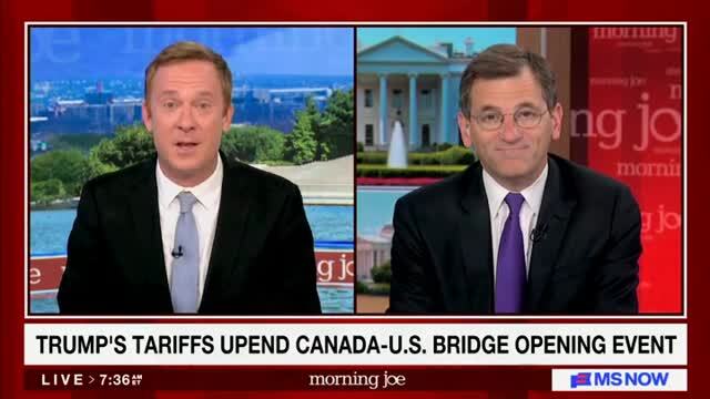 Peter Baker on Canada Tariffs: One More X Factor in an Economy that Doesn’t Feel to Many Americans Like It’s Doing that Well