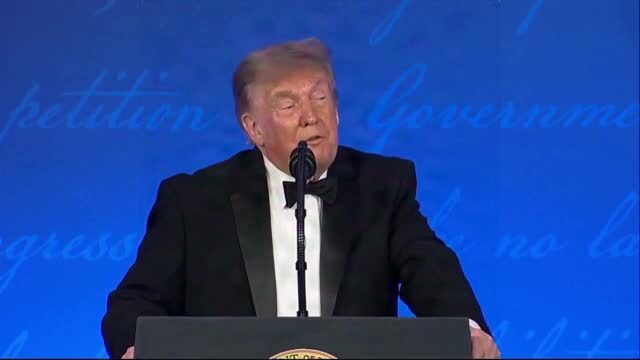 Trump Expresses Gratitude to the Heroic Men and Women of the Secret Service at WHCA Dinner: ‘We Salute You and Thank You with All of Our Hearts’