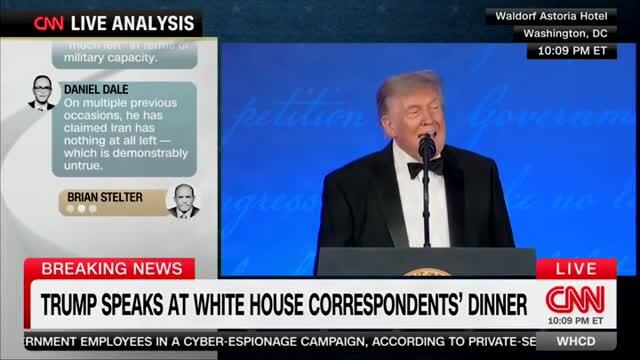 ‘She Never Smiles’: Trump Attacks CNN’s Kaitlan Collins at WHCD — Compares Her to Trans Influencer Dylan Mulvaney