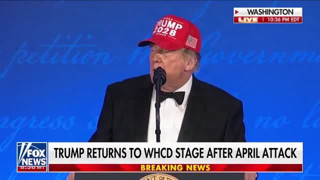Trump at the WHCA to the Press: I Don’t Feel You Treat Me Fair, I Did This to ‘Make America Great Again,’ and That’s What’s Happening Before Your Eyes