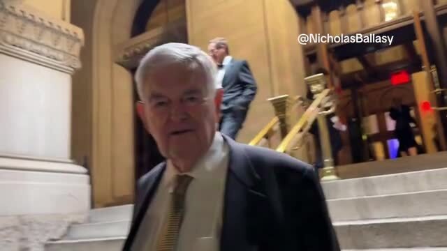 Newt Gingrich Declines to Comment on McConnell’s Senate Absence, Won’t Weigh In on Trump’s Term Limits Proposal