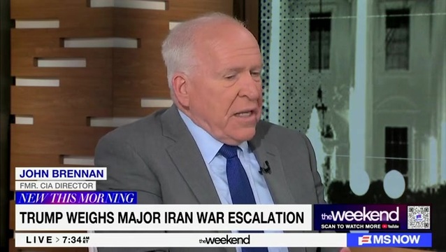 John Brennan on Iran: ‘This Is an Unwinnable War for the United States’