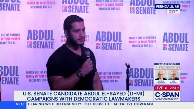 Abdul El-Sayed: ‘We Don’t Back Down,’ When They Tell Us That We Cannot Have Healthcare, or That We Have To Be Okay with ICE Terrorizing Our Streets
