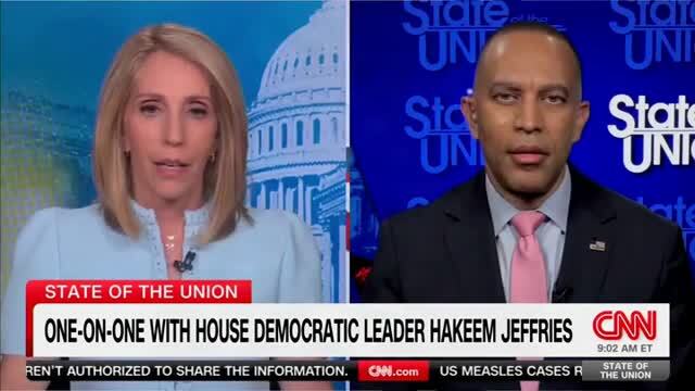 Hakeem Jeffries When Asked About the Path of the Dem Party: What Unites the Party Is Us Fighting for an Affordable America