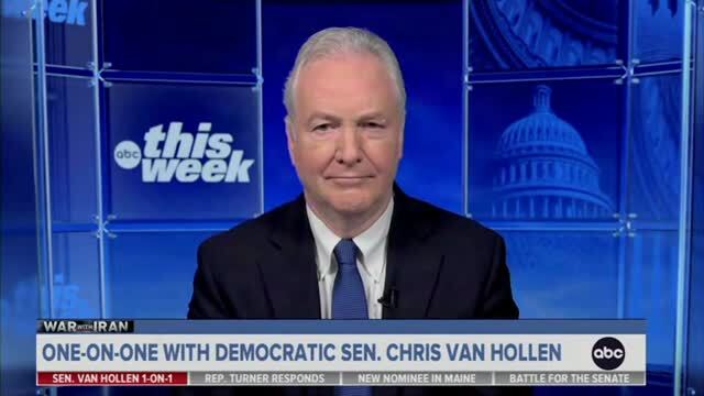 Sen. Van Hollen on Iran: ‘I Don‘t See a Clear Strategy,’ We Should Never Have Gotten into This Senseless War