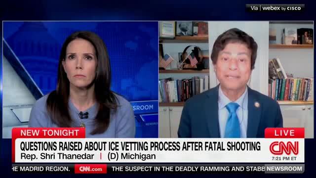 Shri Thanedar Calls ICE Agents Racist