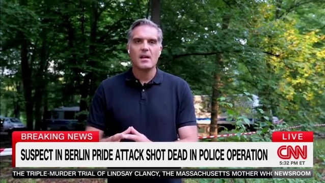 CNN: Suspect in Berlin Pride Attack Shot in Police Operation